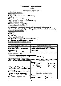 Kế hoạch bài dạy các môn Lớp 4 - Tuần 26 - Nă